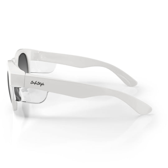 SafeStyle Cruisers Retros White Frame Polarized Lens