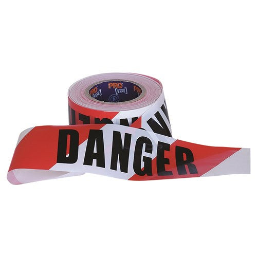 Pro Choice Barricade Tape - 100M X 75MM Danger Print