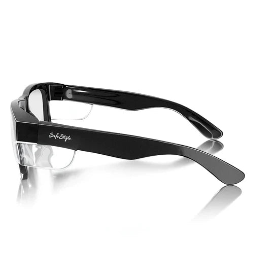 SafeStyle Fusions Black Frame Clear Lens