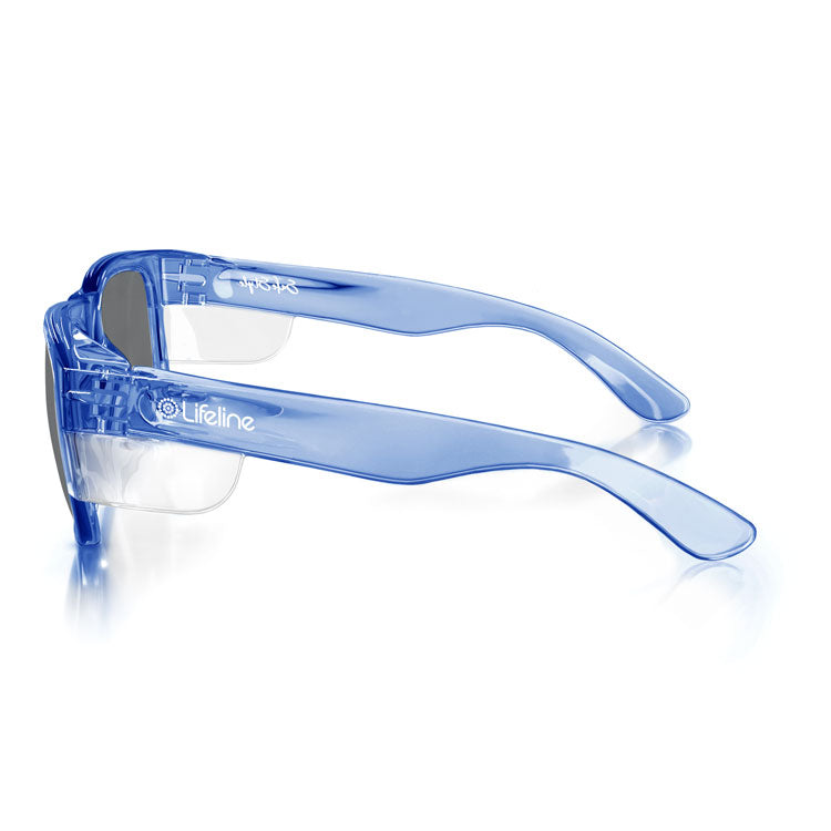 SafeStyle Fusions Blue Frame Tinted Lens