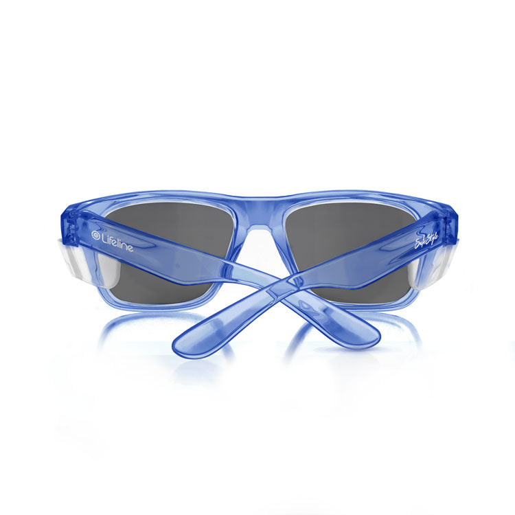 SafeStyle Fusions Blue Frame Tinted Lens