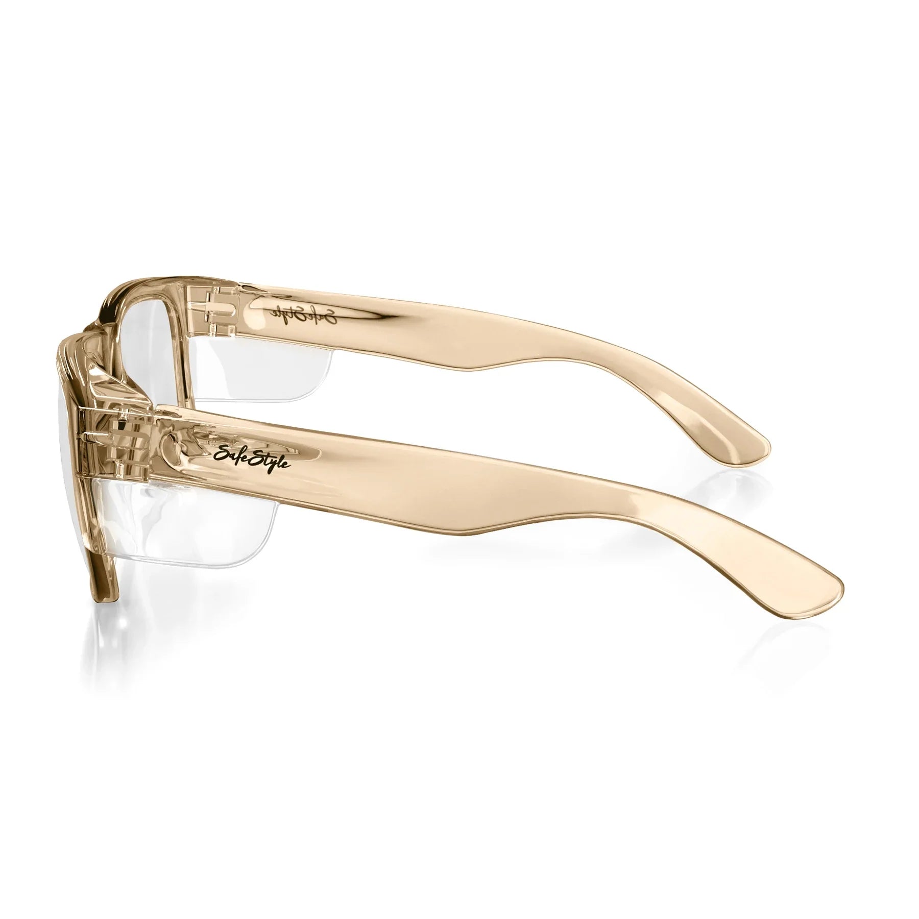 SafeStyle Fusions Champagne Frame Clear Lens