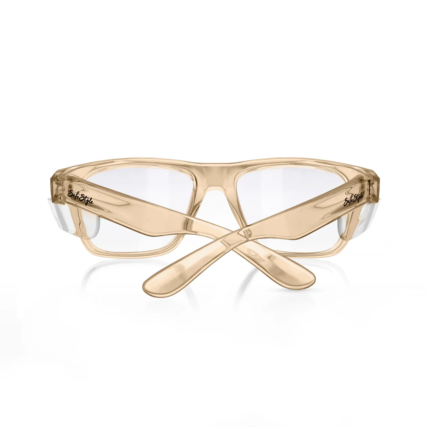 SafeStyle Fusions Champagne Frame Clear Lens