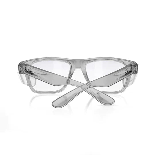 SafeStyle Fusions Graphite Frame Clear Lens