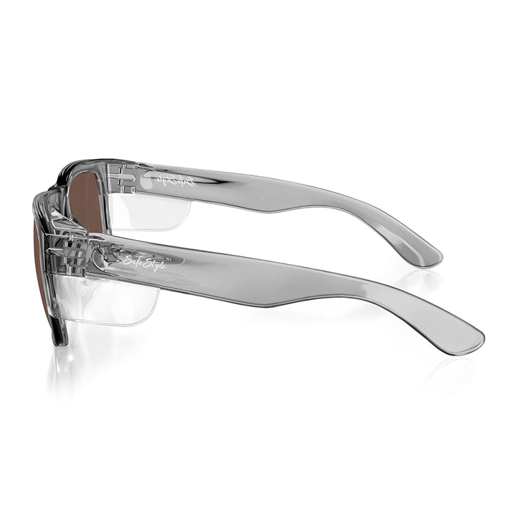 Fusions Graphite Frame Brown Polarised Lens