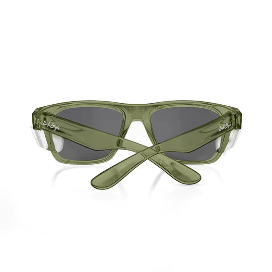 Safestyle Fusions Green Frame Tinted Lens