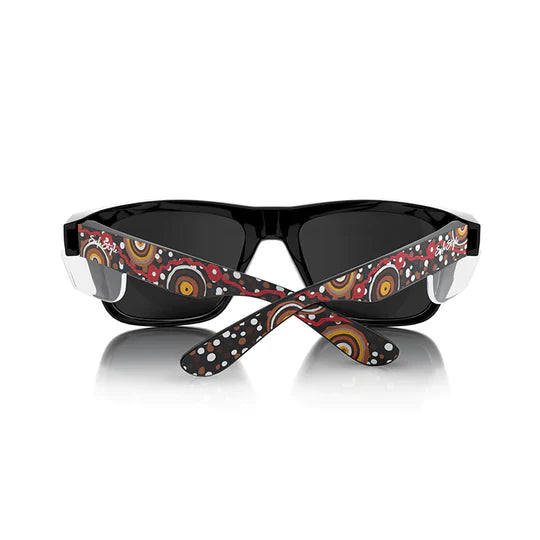 Safestyle Fusions Black Frame Polarised Lens Indigenous Art Vol. 1