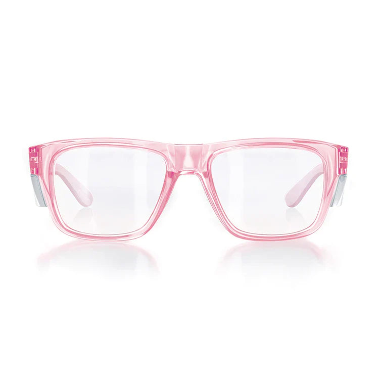 SafeStyle Fusions Pink Frame Clear Lens