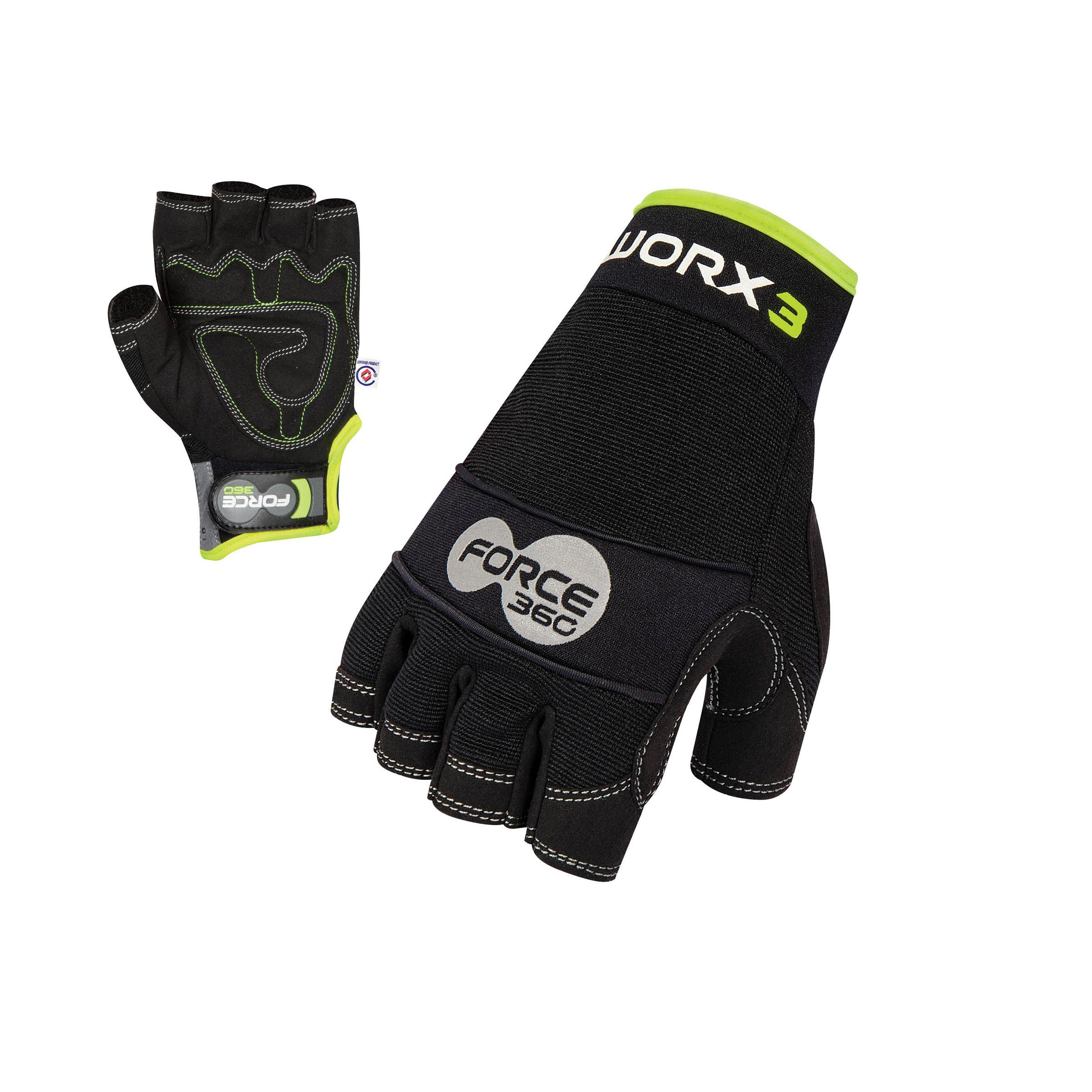 Force360 Original Mechanics Fingerless Glove