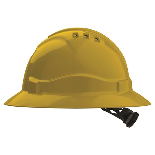 Pro Choice V6 Hard Hat Vented Full Brim Ratchet Harness