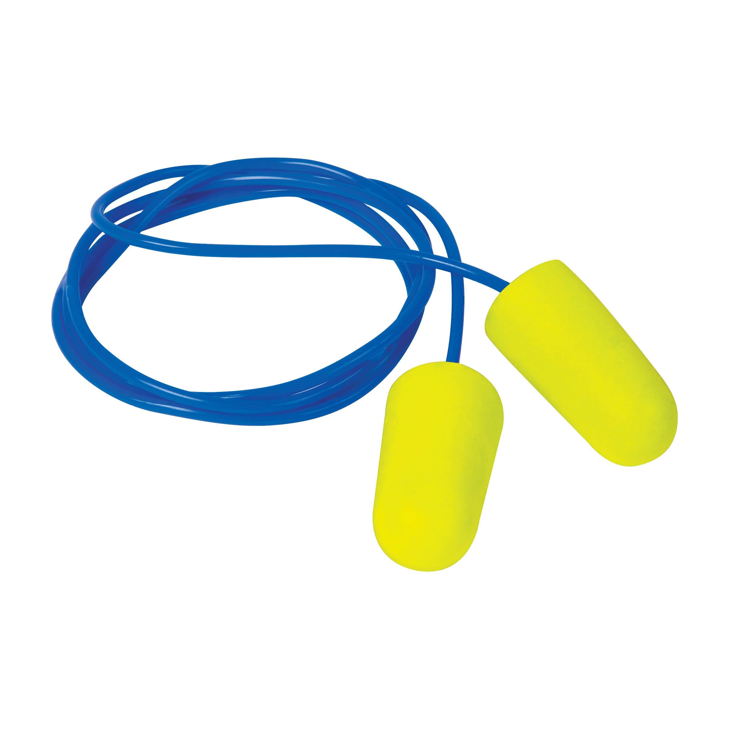 Force360 Bullet Shaped Corded Disposable Earplug Class 5, 26dB (100pr per box)