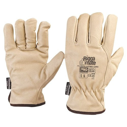 Pro Choice Riggamate® Lined Glove - Pig Grain Leather Large