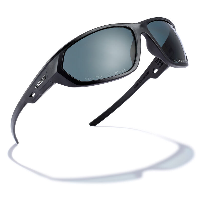 Bolle Komet Matte Black Frame As Polarised Lens