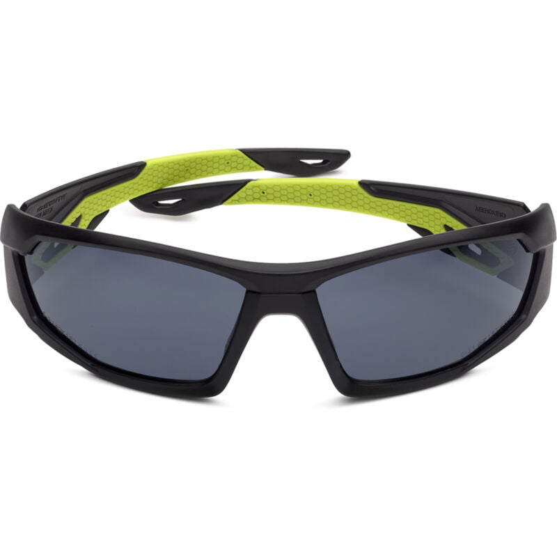 Bolle Safety - MERCURO Yellow / Black Temples Platinum AS/AF Smoke Lens