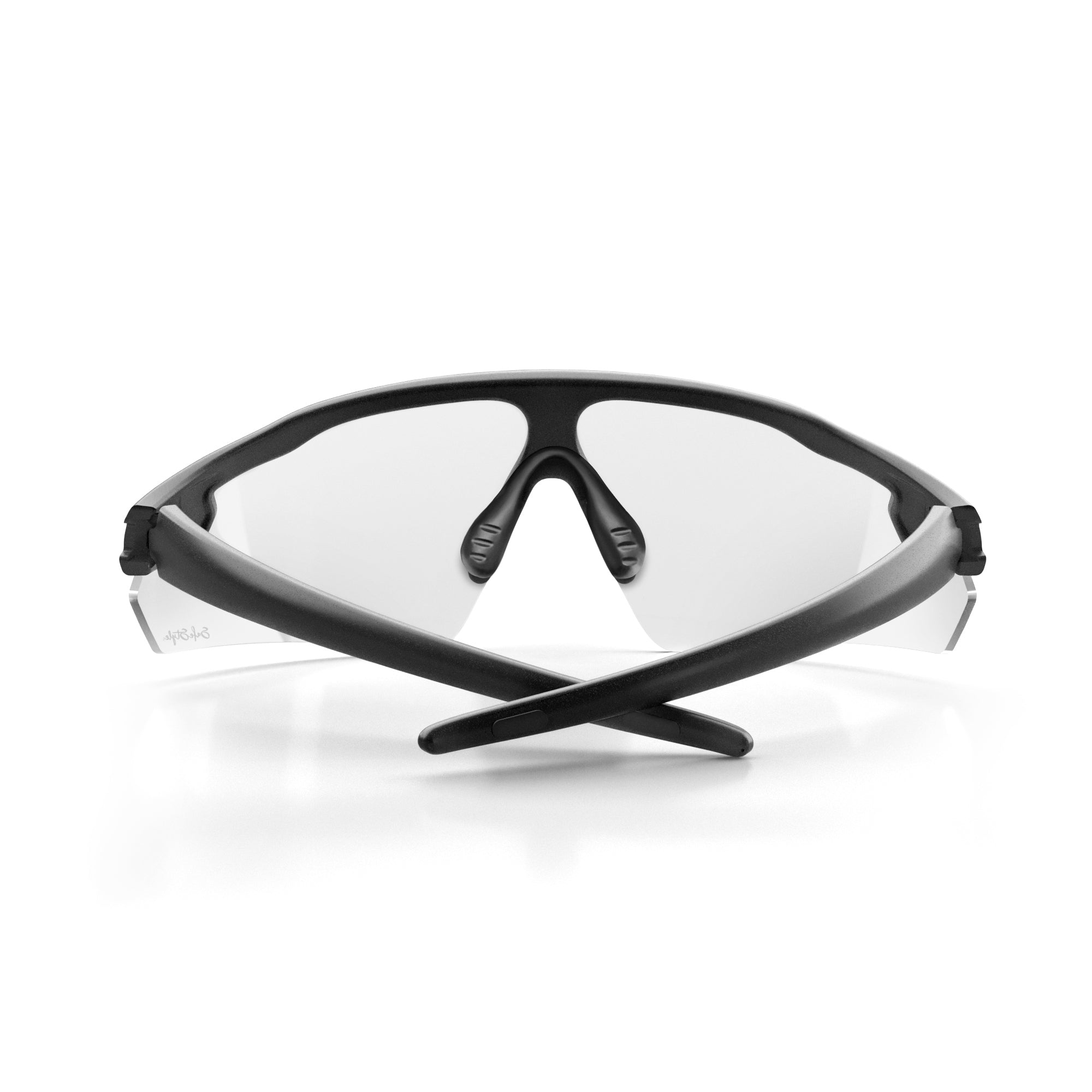 Phantoms Matte Black Frame Clear Lens