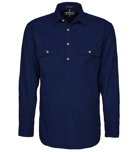 Closed Front Mens S/S Pilbara Shirt