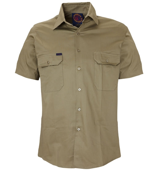 Ritemate Open front short sleeve shirt