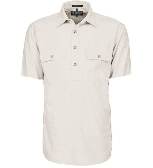 Ritemate Mens Pilbara Closed Front S/S Shirt