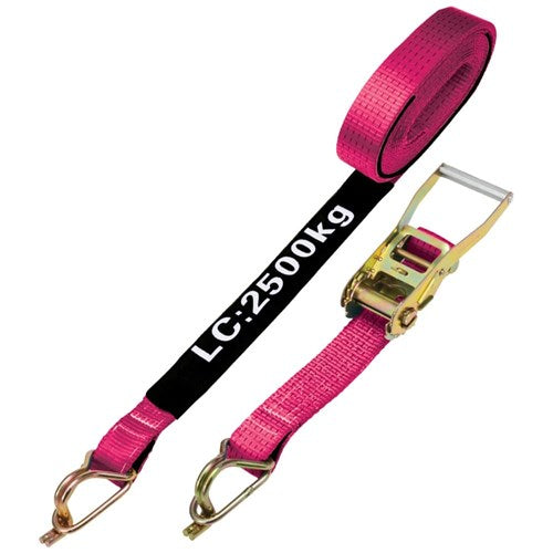 LINQ Pink Ratchet Tie Down 50mmX9M