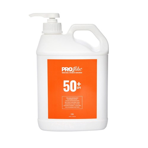 Pro Choice Probloc SPF 50 + Sunscreen 2.5L Pump Bottle