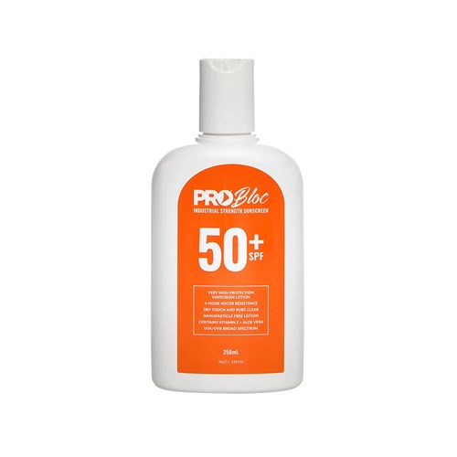 Pro Choice Probloc SPF 50 + Sunscreen 250ML Squeeze Bottle