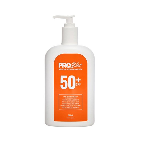 Pro Choice Probloc SPF 50 + Sunscreen 500ML Pump Bottle