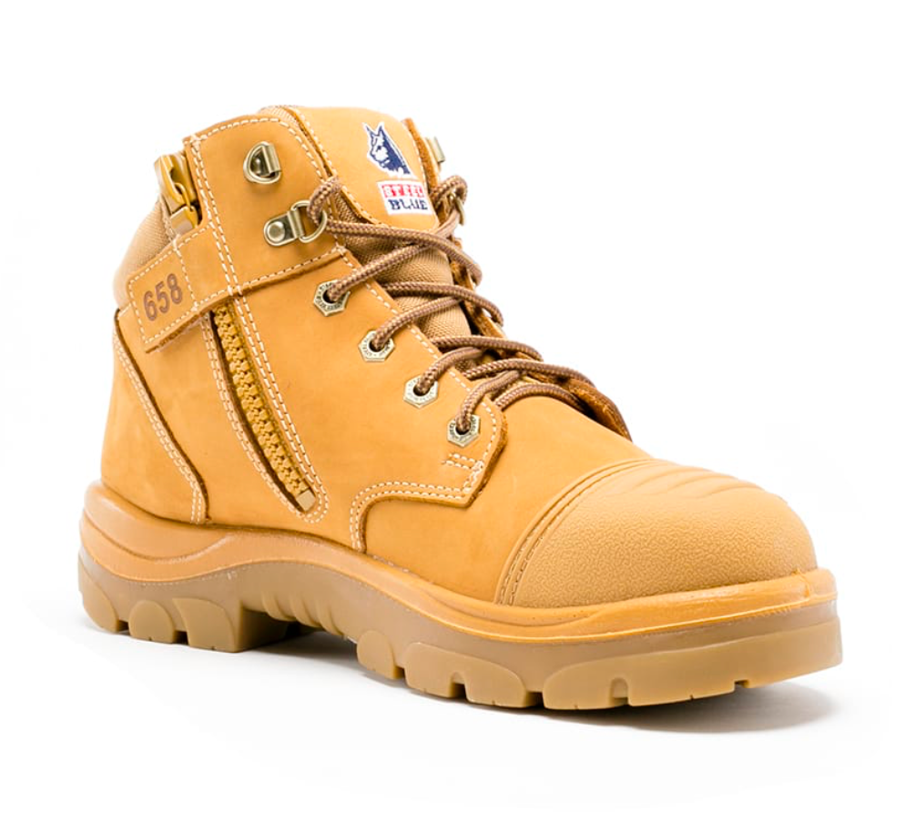 Steel Blue Parkes Zip: Scuff Cap Workboot 312658