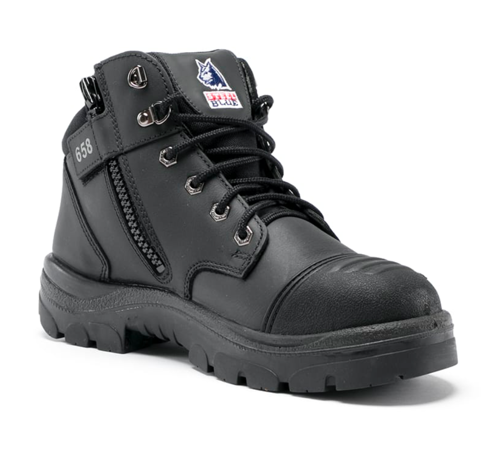 Steel Blue Parkes Zip: Scuff Cap Workboot 312658