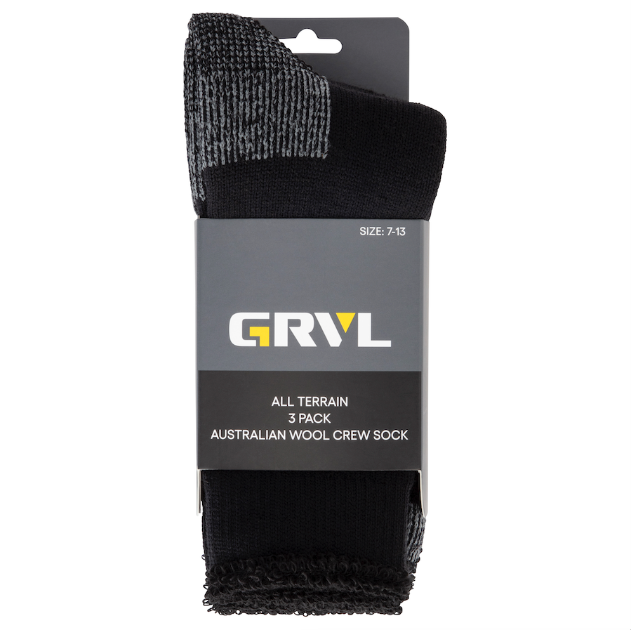 GRVL All Terrain Socks - 3 Pack