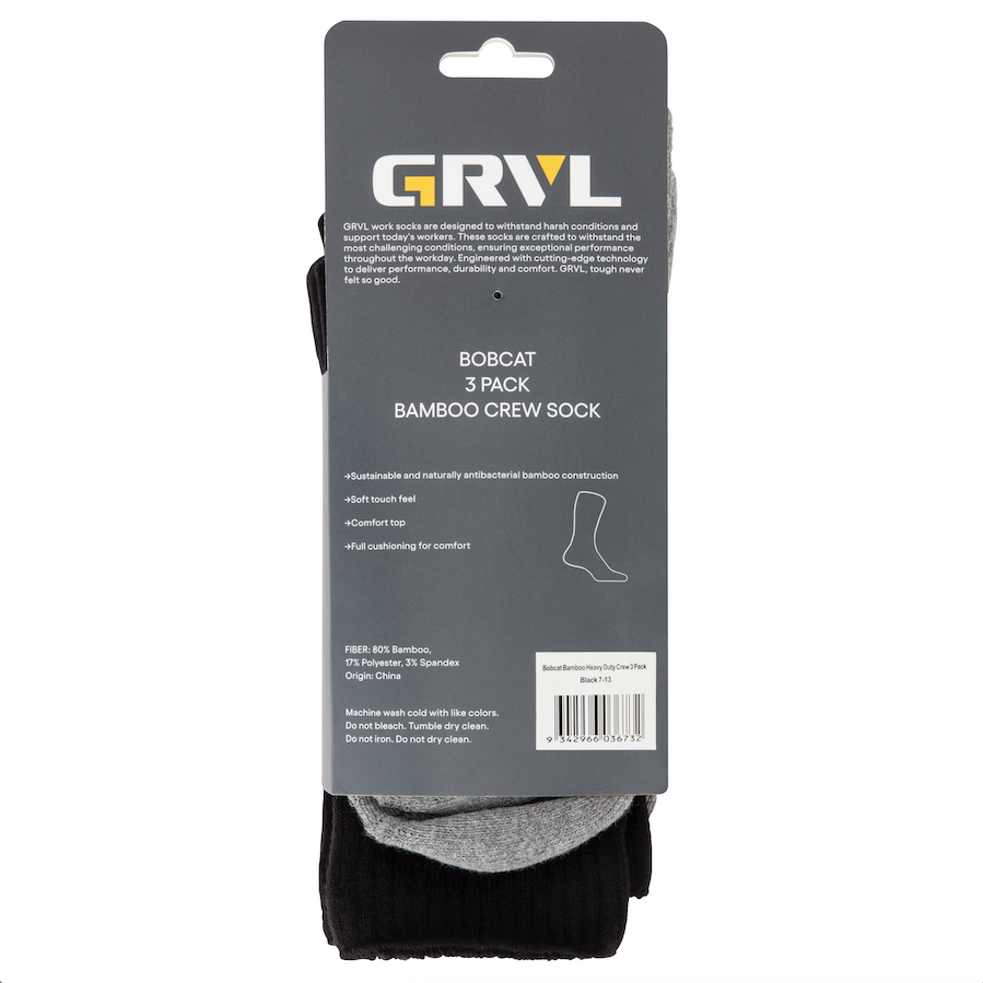 GRVL Bobcat Socks - 3 Pack