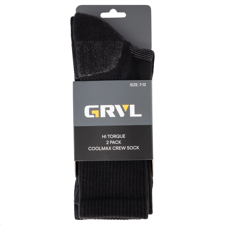 GRVL Hi Torque Socks - 2 Pack