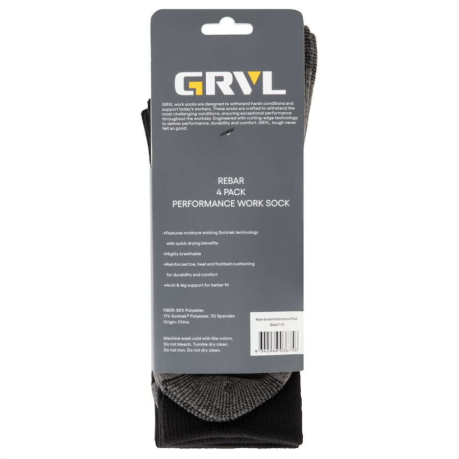 GRVL Rebar Socks - 4 Pack