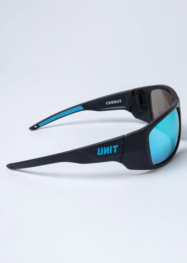 Unit Combat - Medium Impact Safety Sunglasses - Blue