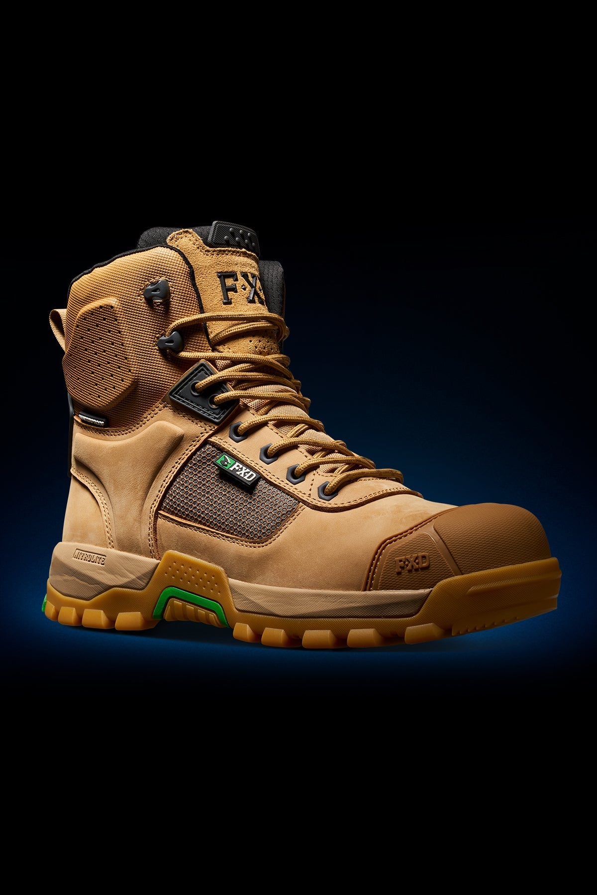 FXD WB.1WP WATERPROOF NITROLITE WORKBOOTS - WHEAT