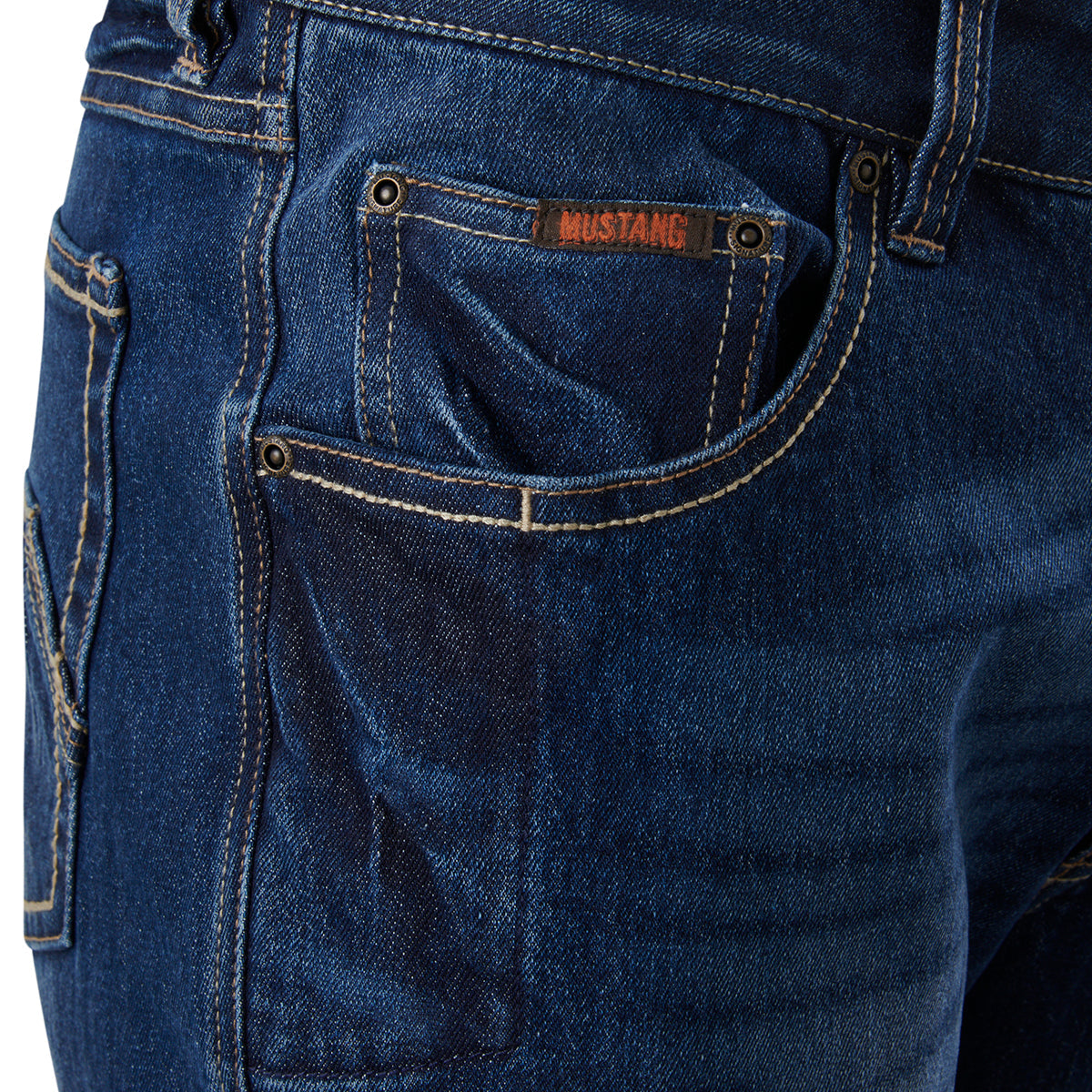 Men’s Mustang  Signature Jeans - STONEWASH