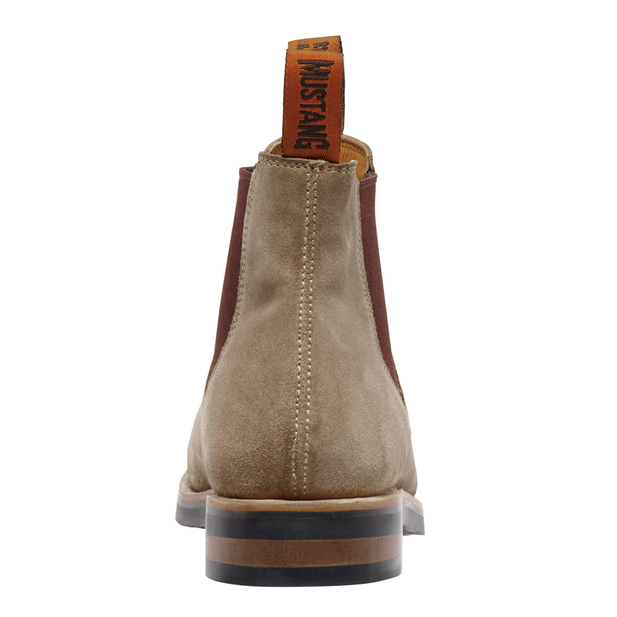 Mustang Signature Men’s
Pull-up leather boot - TAUPE