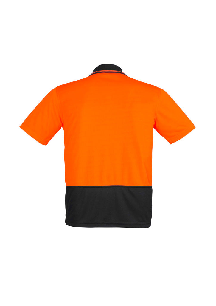 Syzmik Unisex Hi Vis Basic Spliced Polo - Short Sleeve