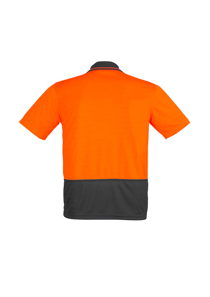 Syzmik Unisex Hi Vis Basic Spliced Polo - Short Sleeve