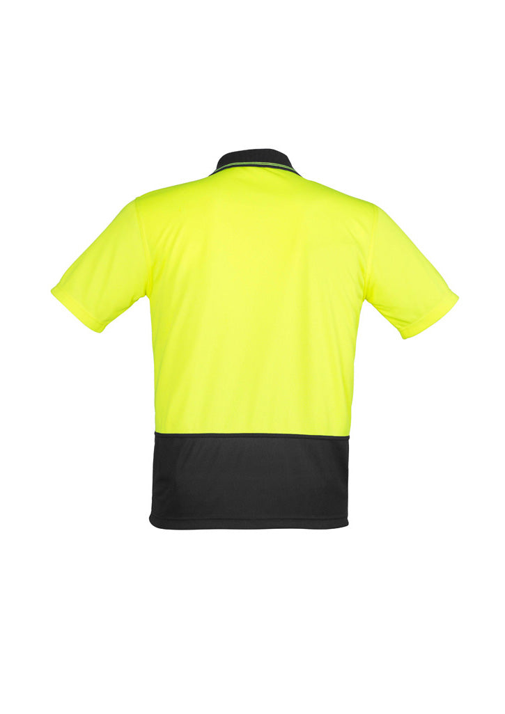 Syzmik Unisex Hi Vis Basic Spliced Polo - Short Sleeve