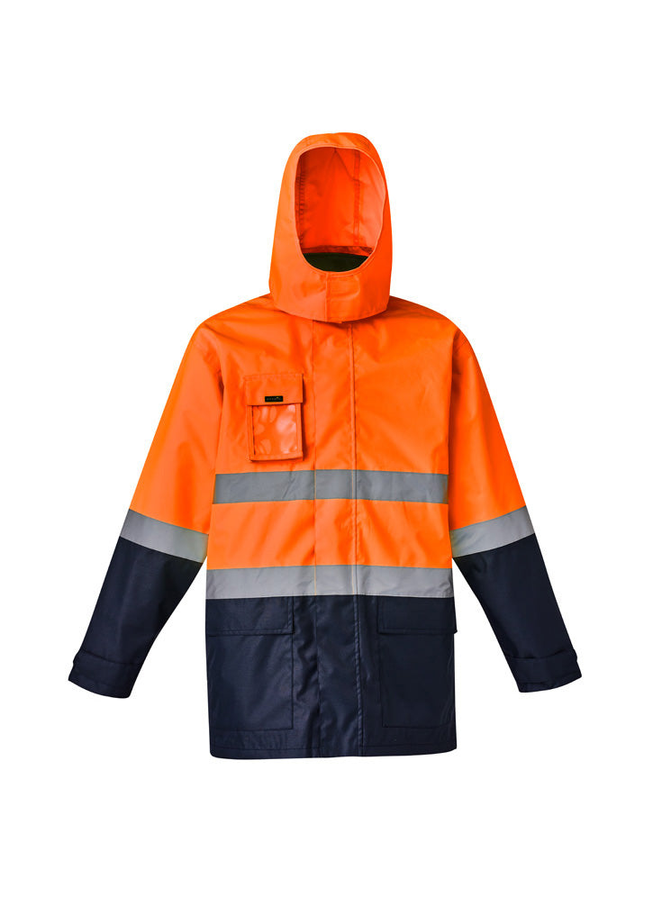 Syzmik Mens Hi Vis Basic 4 in 1 Waterproof Jacket