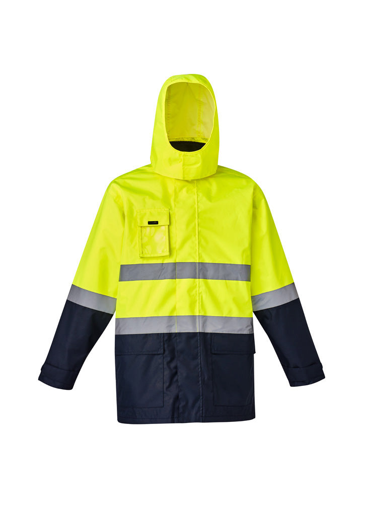 Syzmik Mens Hi Vis Basic 4 in 1 Waterproof Jacket