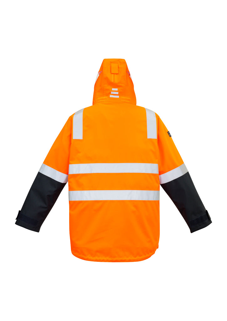 Syzmik Mens Hi-Viz 4in1 Waterproof jacket