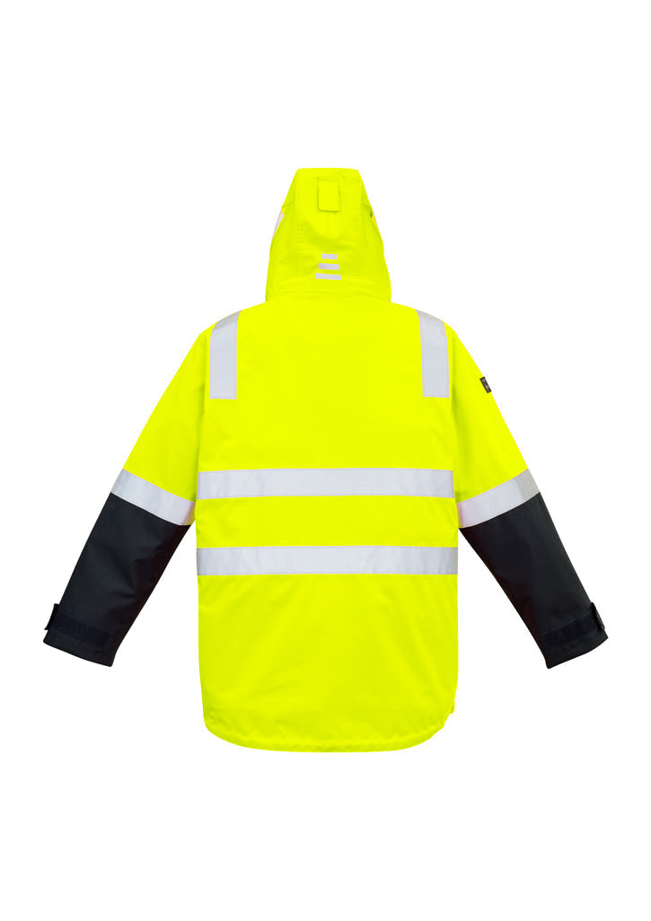 Syzmik Mens Hi-Viz 4in1 Waterproof jacket