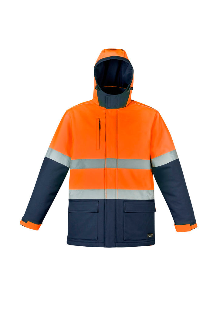 Syzmik Unisex Hi Vis Antarctic Softshell Taped Jacket