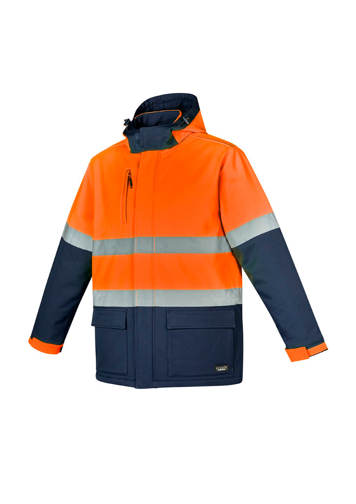 Syzmik Unisex Hi Vis Antarctic Softshell Taped Jacket