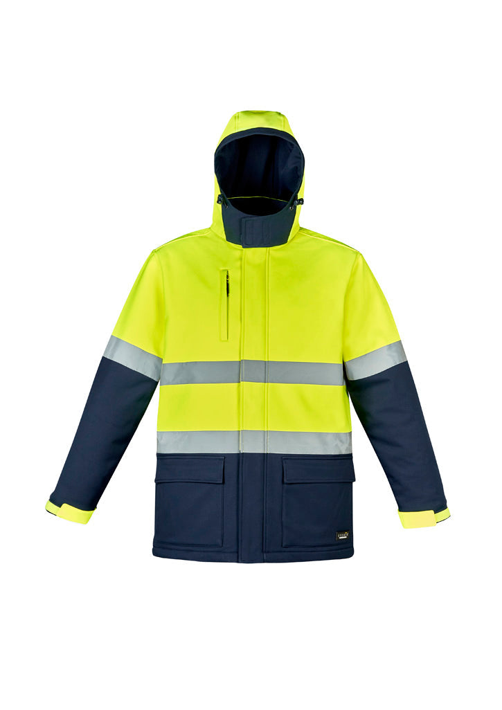 Syzmik Unisex Hi Vis Antarctic Softshell Taped Jacket