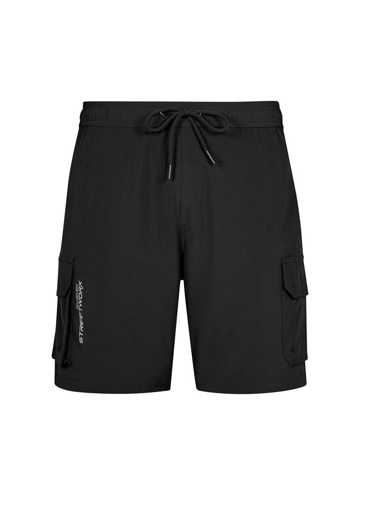 Syzmik Mens Streetworx Stretch Board Short