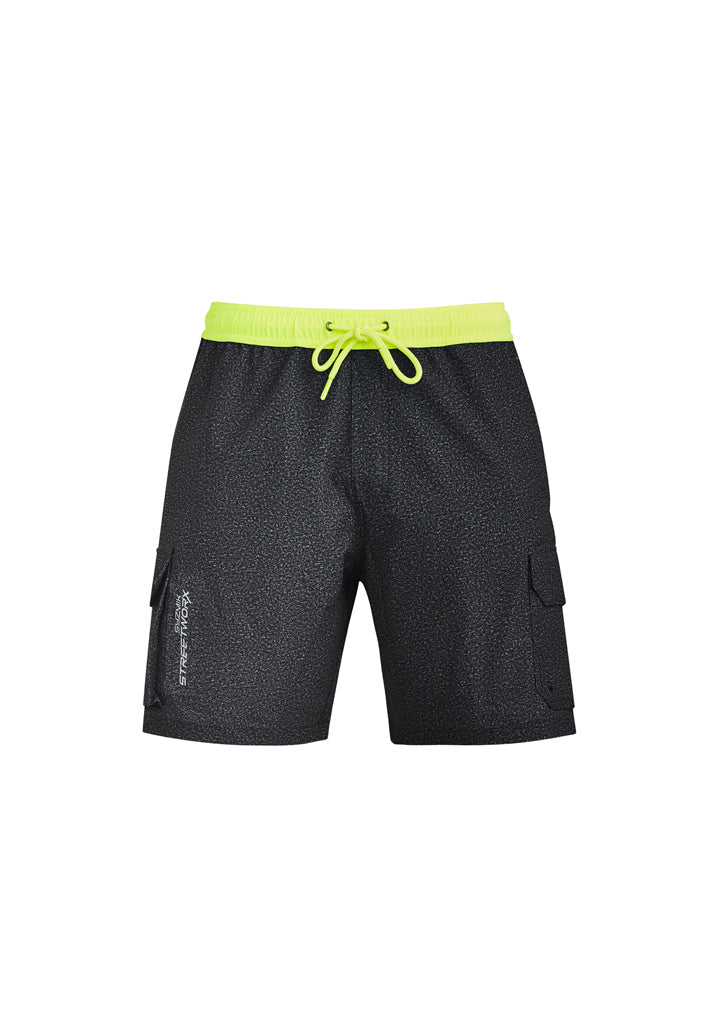 Syzmik Mens Streetworx Stretch Board Short