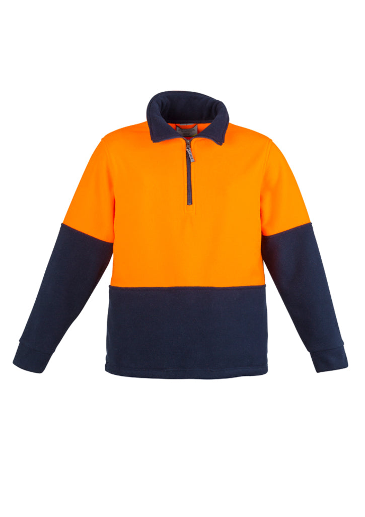 Syzmik Hi Vis Half Zip Polar Fleece Jumper