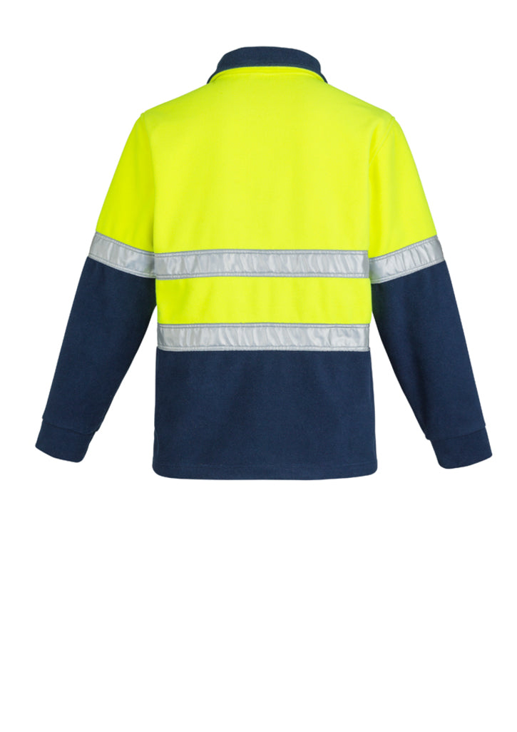 Syzmik Hi Vis Polar Fleece Jumper - Hoop Taped